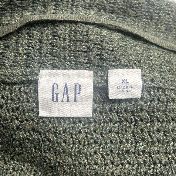 EUC Gap Women's Brooklyn Cardigan Forest Green Size XL - Picture 7 of 12